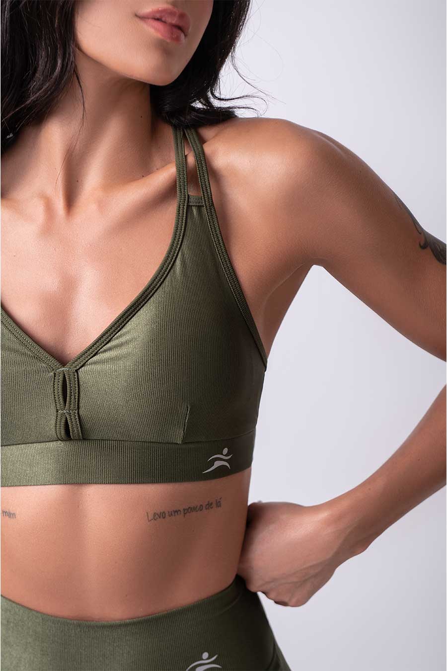 Cami Deep Green Shorts and Bra Set