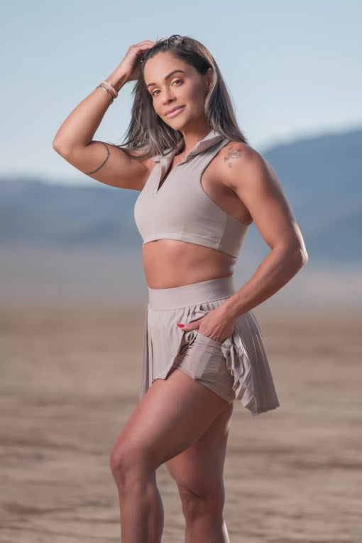 Maritza Pickleball Skirt and Sports Bra Set