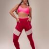 Blossom-Bra-and-Leggings-Set-Red-and-Shocking-Pink