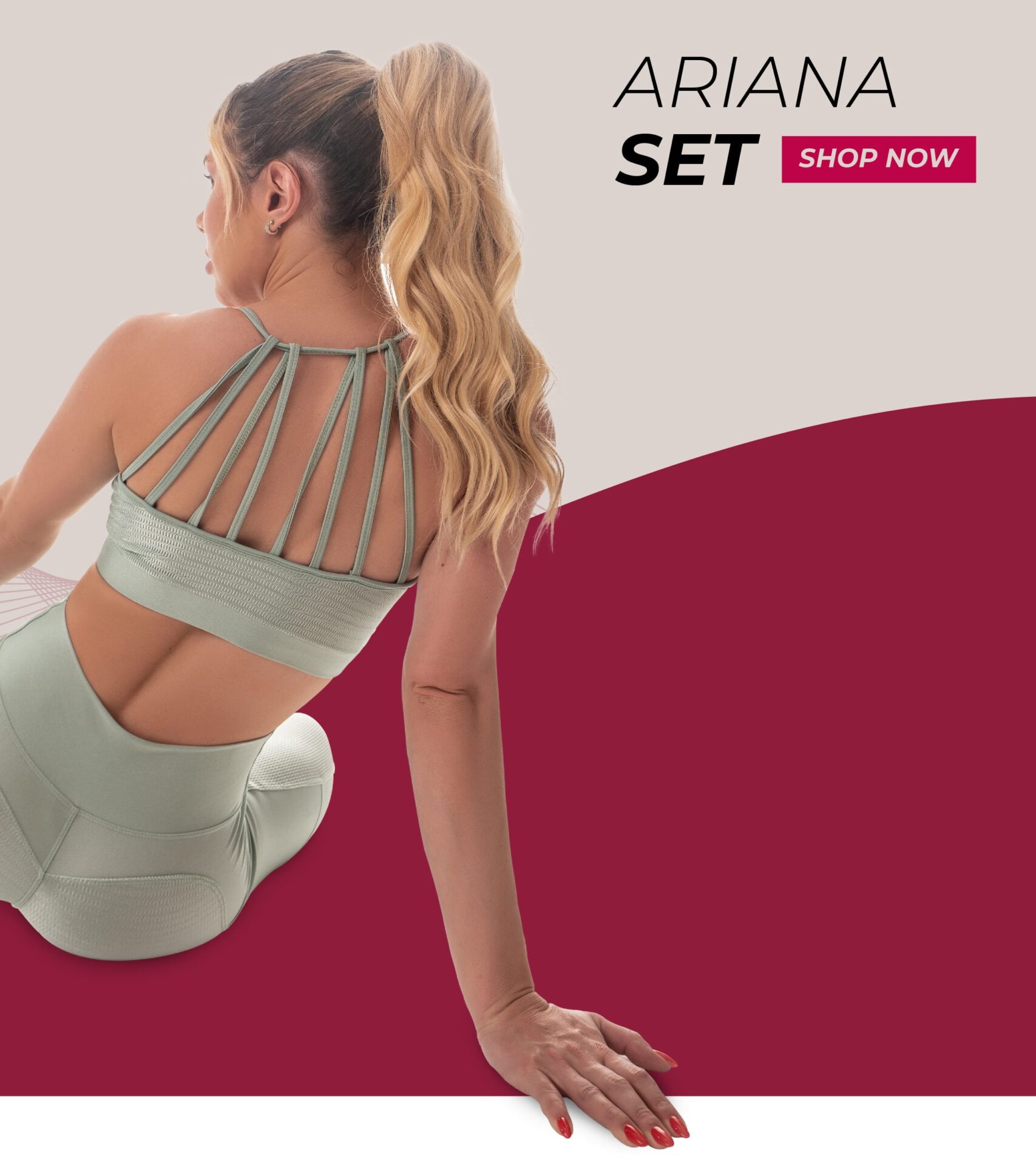 Fitnessee Banners ariana set Mobile