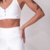 Fitnessee-Cami-Bra-leggings-short-set-white